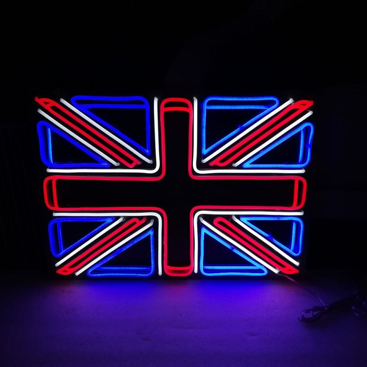 Union Jack UK Flag United Kingdom Neon LED Sign