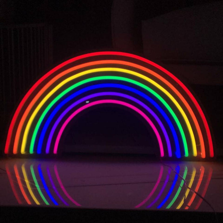 Rainbow Neon LED Sign