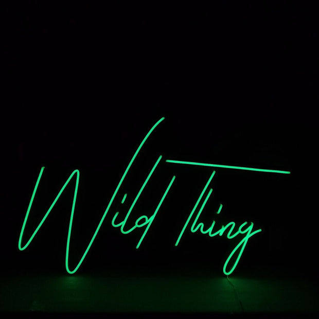 Wild Thing Neon LED Sign