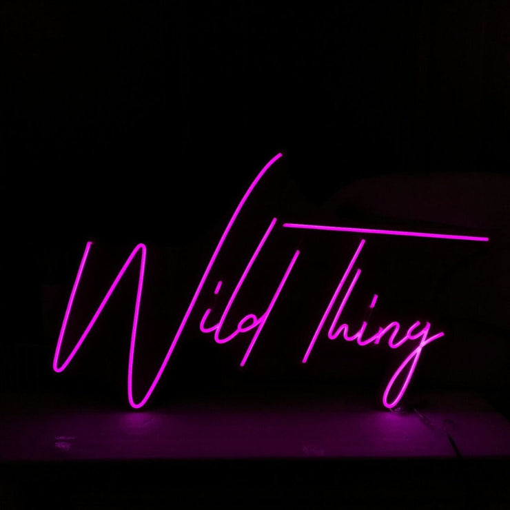 Wild Thing Neon LED Sign