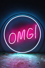 OmG! Neon LED Sign