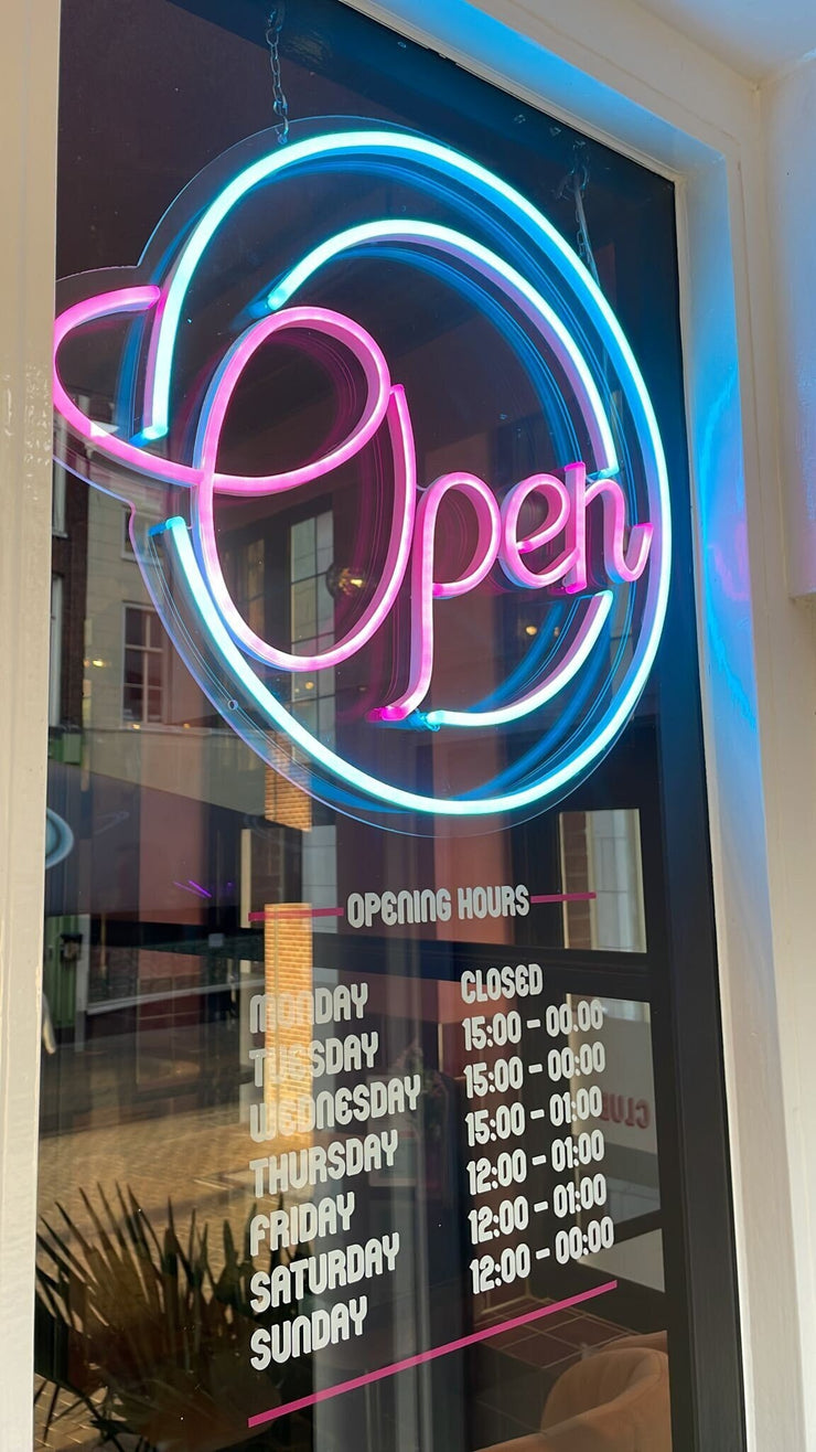 Open Sign Neon LED Sign