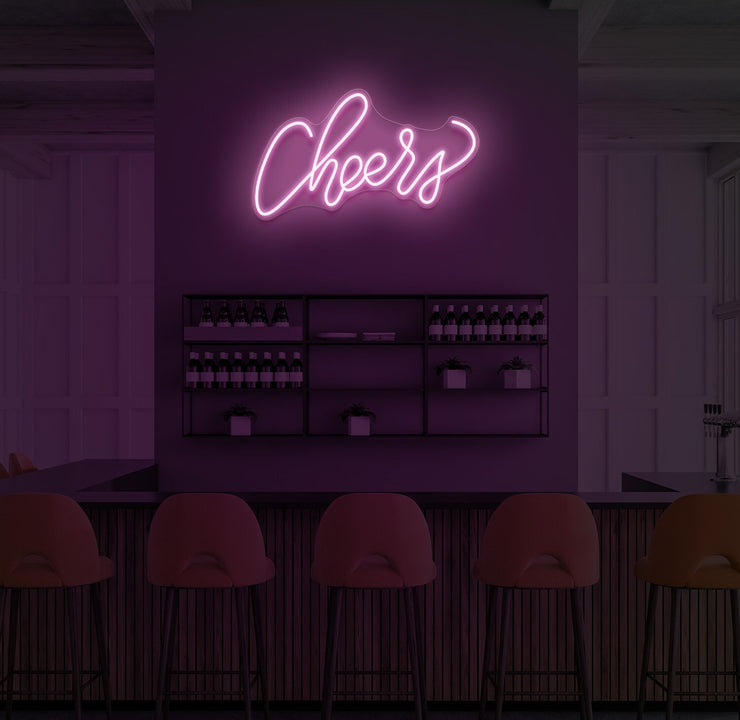 Cheers Neon LED Sign