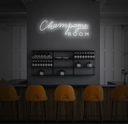 Champagne Neon LED Sign