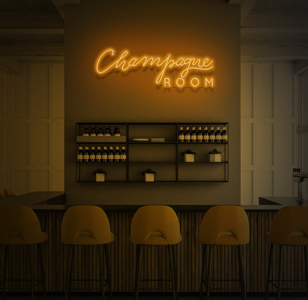 Champagne Neon LED Sign