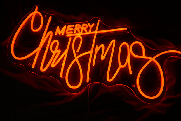 Merry Christmas Neon Light, Merry Christmas Sign LED Neon Light, Christmas Decoration Neon Lights, Home Office Xmas Neon Decoration