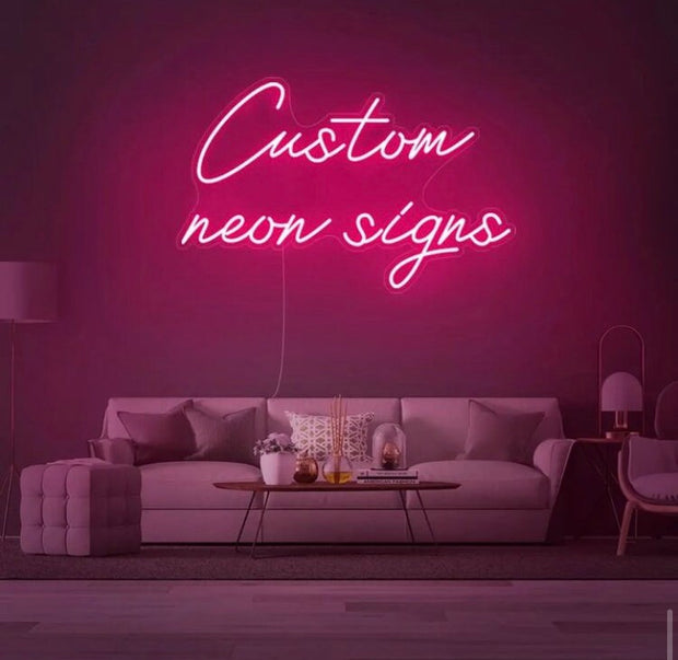 Custom Neon Sign | Neon Sign | Neon sign bedroom | Neon Sign Light | Led Neon Sign | Wedding decor | Party Neon Sign | Neon Sign bar Sign |