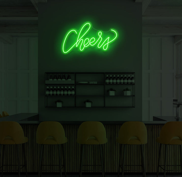 Cheers Neon LED Sign