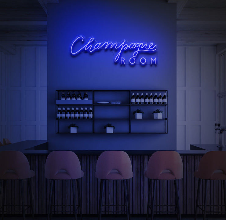 Champagne Neon LED Sign