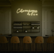 Champagne Neon LED Sign