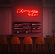 Champagne Neon LED Sign