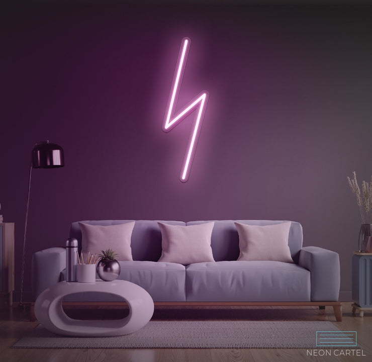 Lightning Neon LED Sign