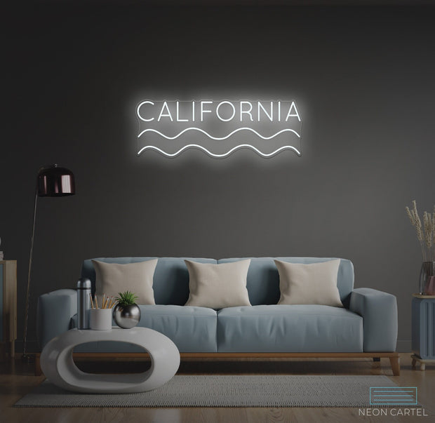 California Neon LED Sign