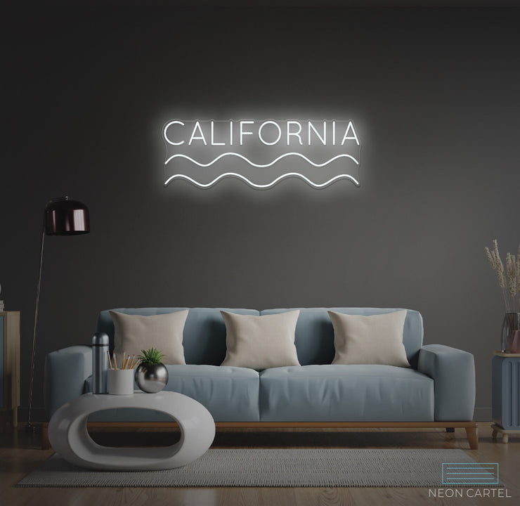 California Neon LED Sign