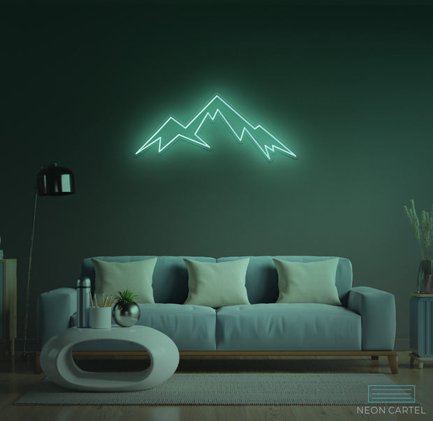 Mountain Neon LED Sign