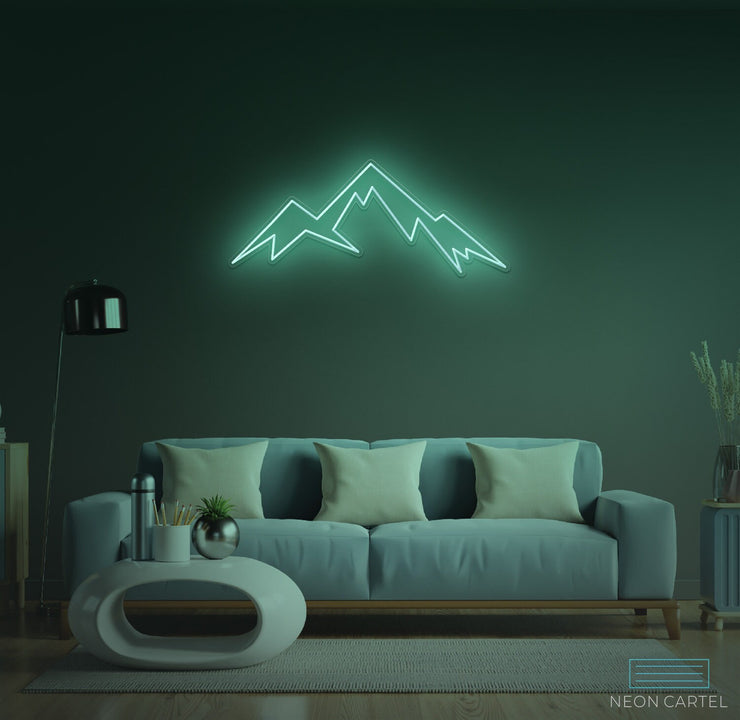 Mountain Neon LED Sign