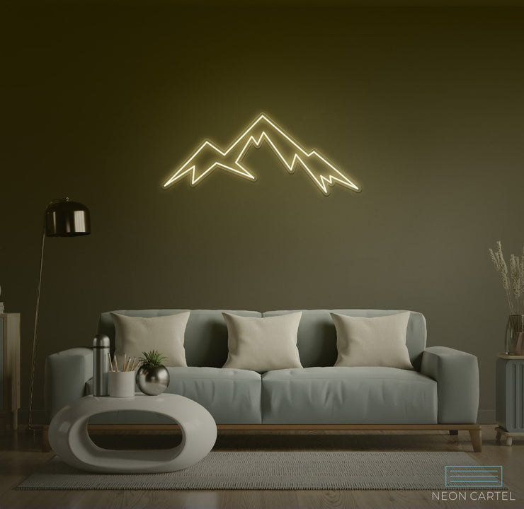 Mountain Neon LED Sign