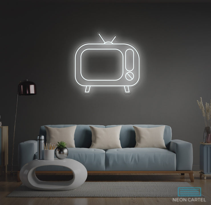 Retro Television Neon LED Sign