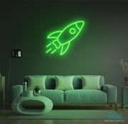 Rocket Neon LED Sign