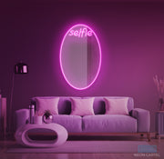 Selfie Mirror Neon LED Sign