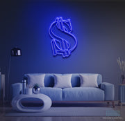 Dollar Neon LED Sign