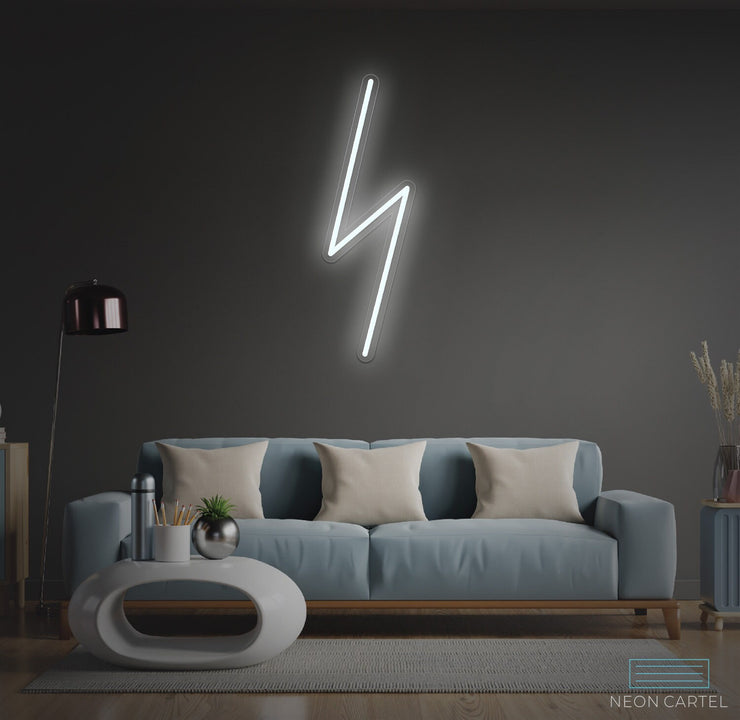 Lightning Neon LED Sign