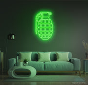 Grenade Neon LED Sign