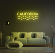 California Neon LED Sign