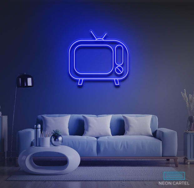 Retro Television Neon LED Sign