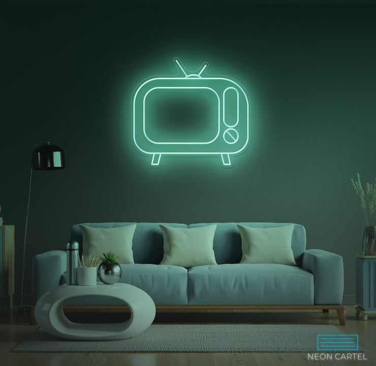 Retro Television Neon LED Sign