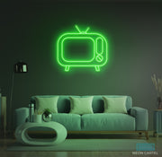 Retro Television Neon LED Sign