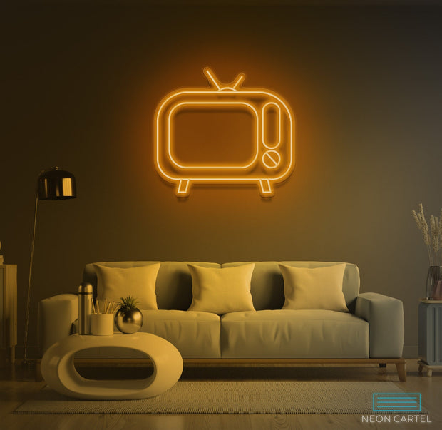 Retro Television Neon LED Sign