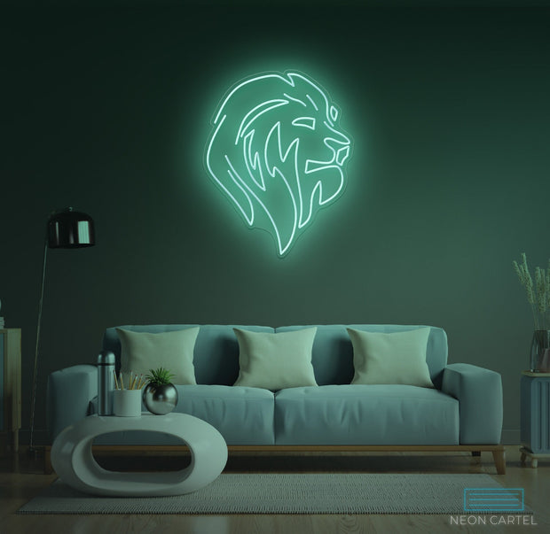 Lions Neon LED Sign