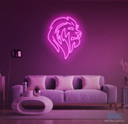 Lions Neon LED Sign