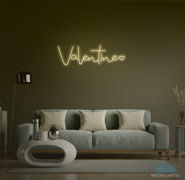 Valentine Neon LED Sign