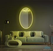 Selfie Mirror Neon LED Sign