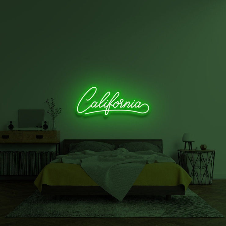 California Neon LED Sign