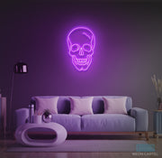 Skull Death Neon LED Sign