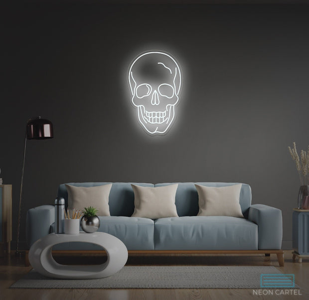 Skull Death Neon LED Sign