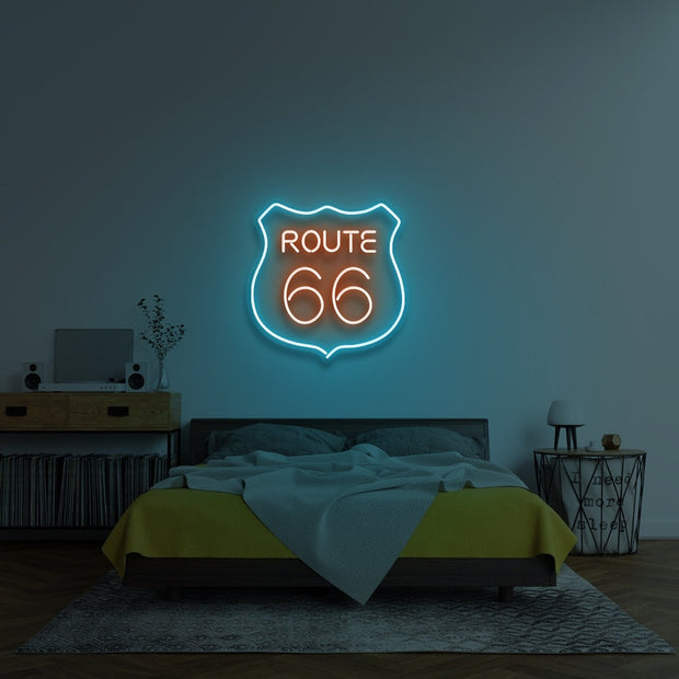 US Route 66 US66 Chicago California Neon LED Sign