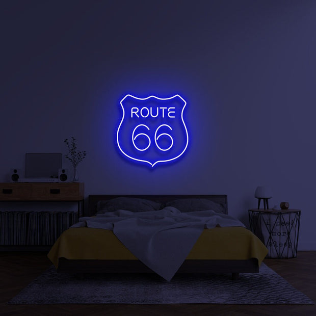 US Route 66 US66 Chicago California Neon LED Sign