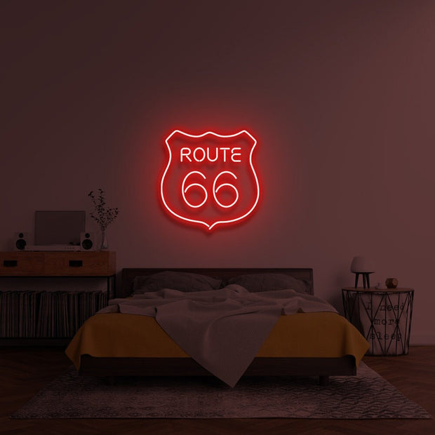 US Route 66 US66 Chicago California Neon LED Sign