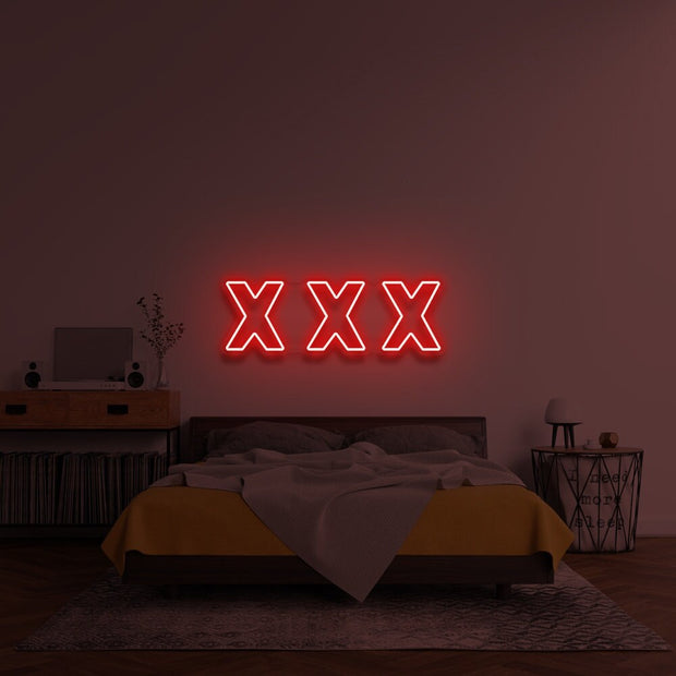 XXX Amsterdam Sex Neon LED Sign