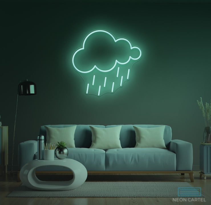 Rain Cloud Neon LED Sign