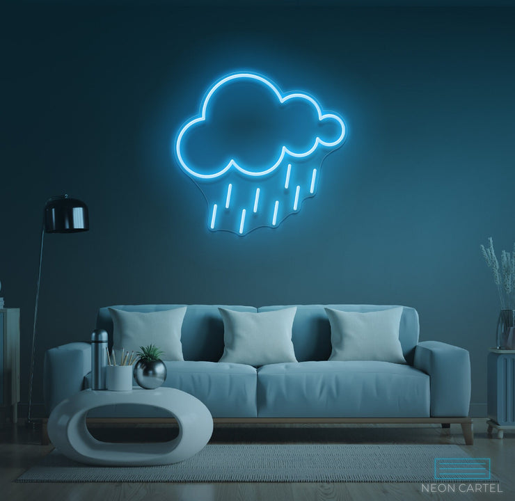 Rain Cloud Neon LED Sign