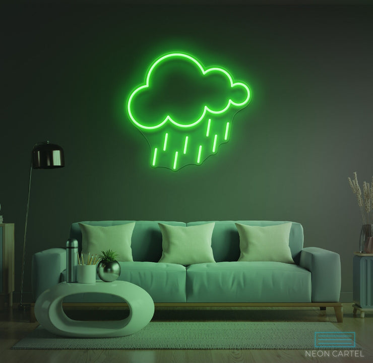 Rain Cloud Neon LED Sign