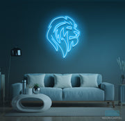 Lions Neon LED Sign