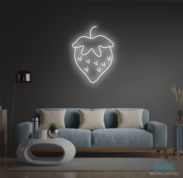 Strawberry Neon LED Sign