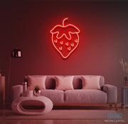 Strawberry Neon LED Sign