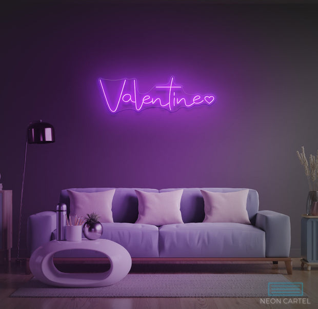 Valentine Neon LED Sign